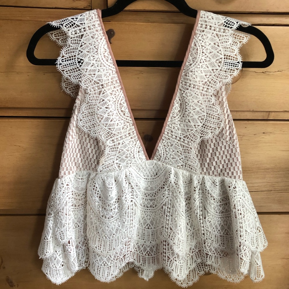 TOPSHOP Lace top